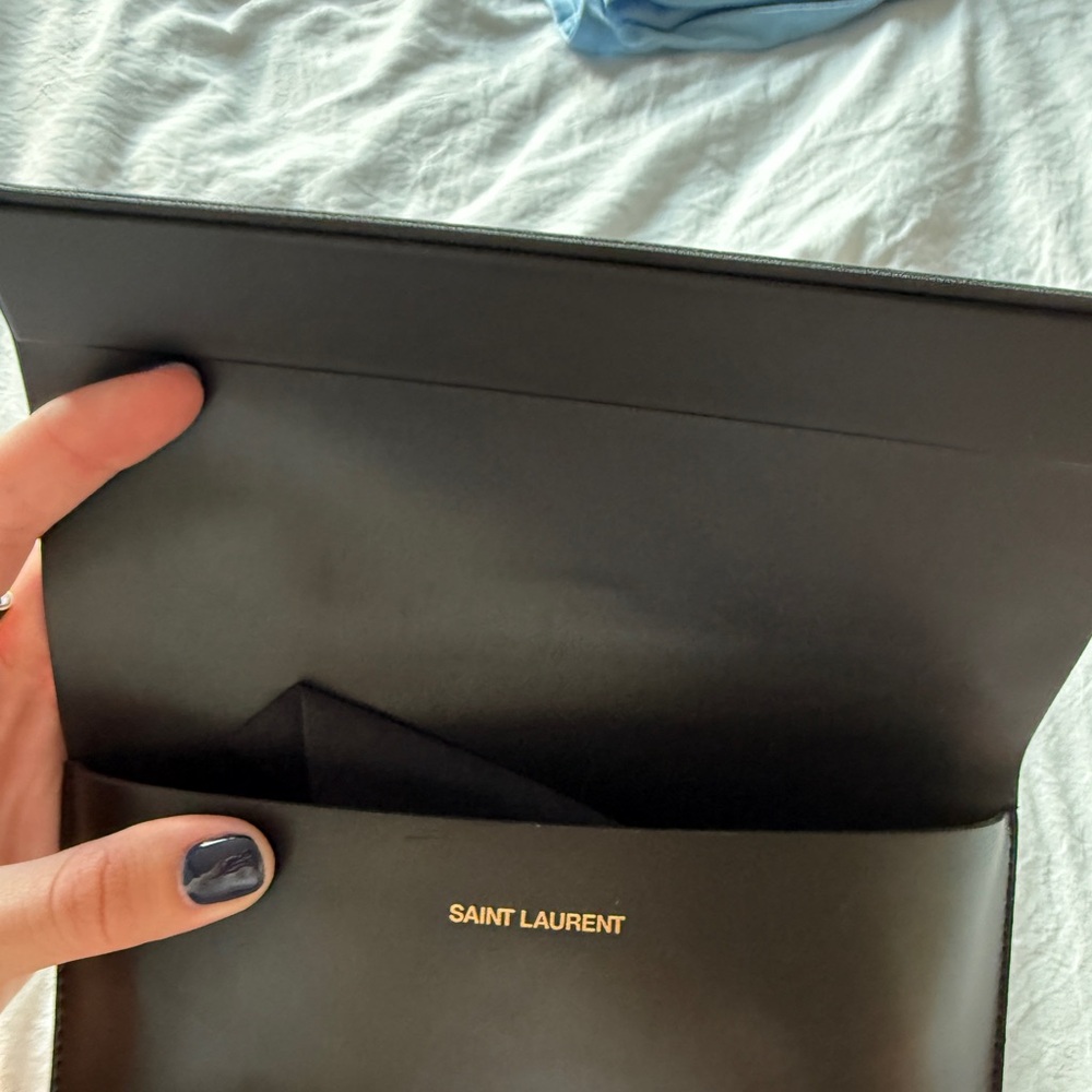 Saint Laurent Dark Tinted Sunglasses with Black Case - Picture 5 of 5